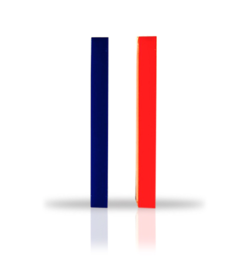 Marqueurs radiographiques 4 cm (1.75&quot;) en plomb auto-adhésifs