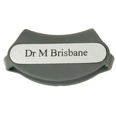 Plaque d'identification pour stéthoscope Littmann GRIS - Rég.: 12,56$