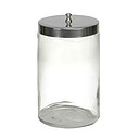 Bocal en verre avec couvercle