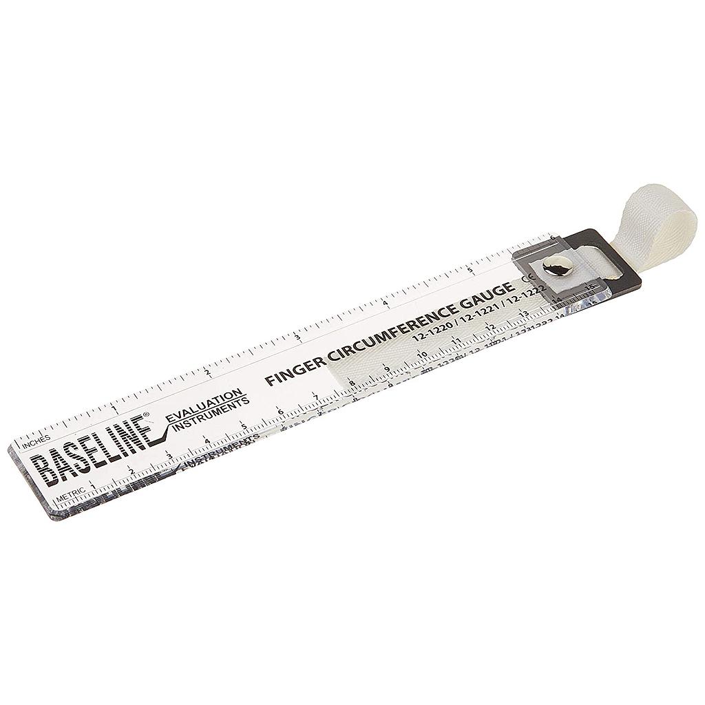 Règle pour la circonférence des doigts - 15 cm (6") maximum