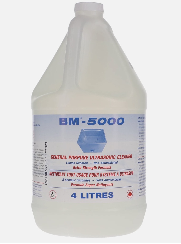 BM-5000 Ultrasonic unit cleaner