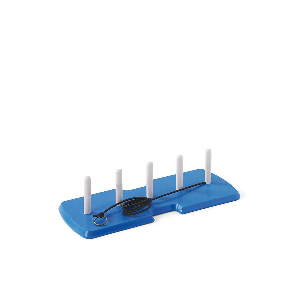 Slaloming work module between the poles - Elastic slalom