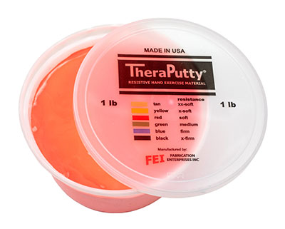 [100-665] Theraputty exercise putty (Red [light], 0.45 Kg (1.00 lbs))