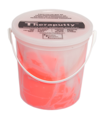 [103-434] Theraputty exercise putty (Red [light], 2.27 Kg (5.00 lbs))