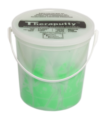 [103-907] Theraputty exercise putty (Green [medium], 2.27 Kg (5.00 lbs))