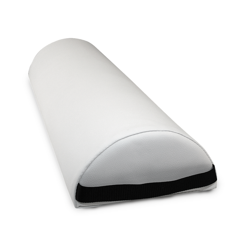 [117-492-B] Traversin ETNA - Coussin de positionnement (Blanc, 22.86 cm x 66.04 cm (9.00" x 26.00"), Rond)