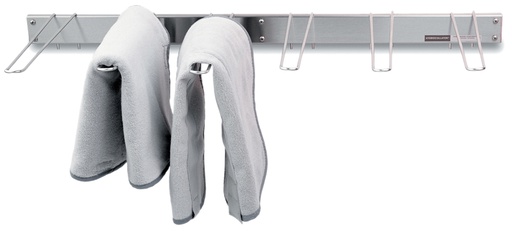[102-126] Wall mounted towel rack - 6-hook