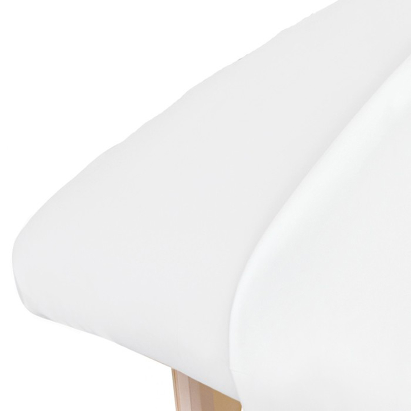 [102-516] Drap contour en tricot Signature avec trou pour le visage