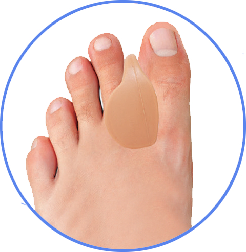 Toe spacer ergonomic - Left - Reg.: 23,56$