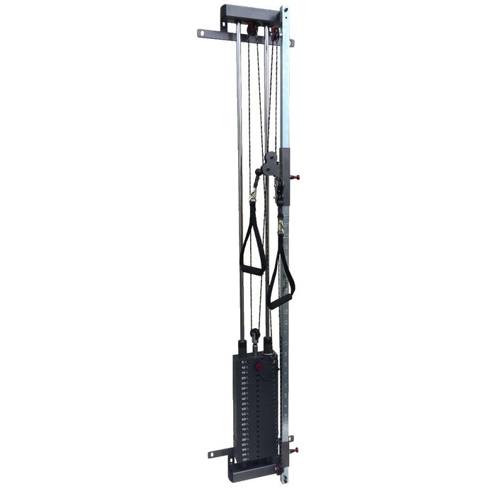 Bilateral work pulley system