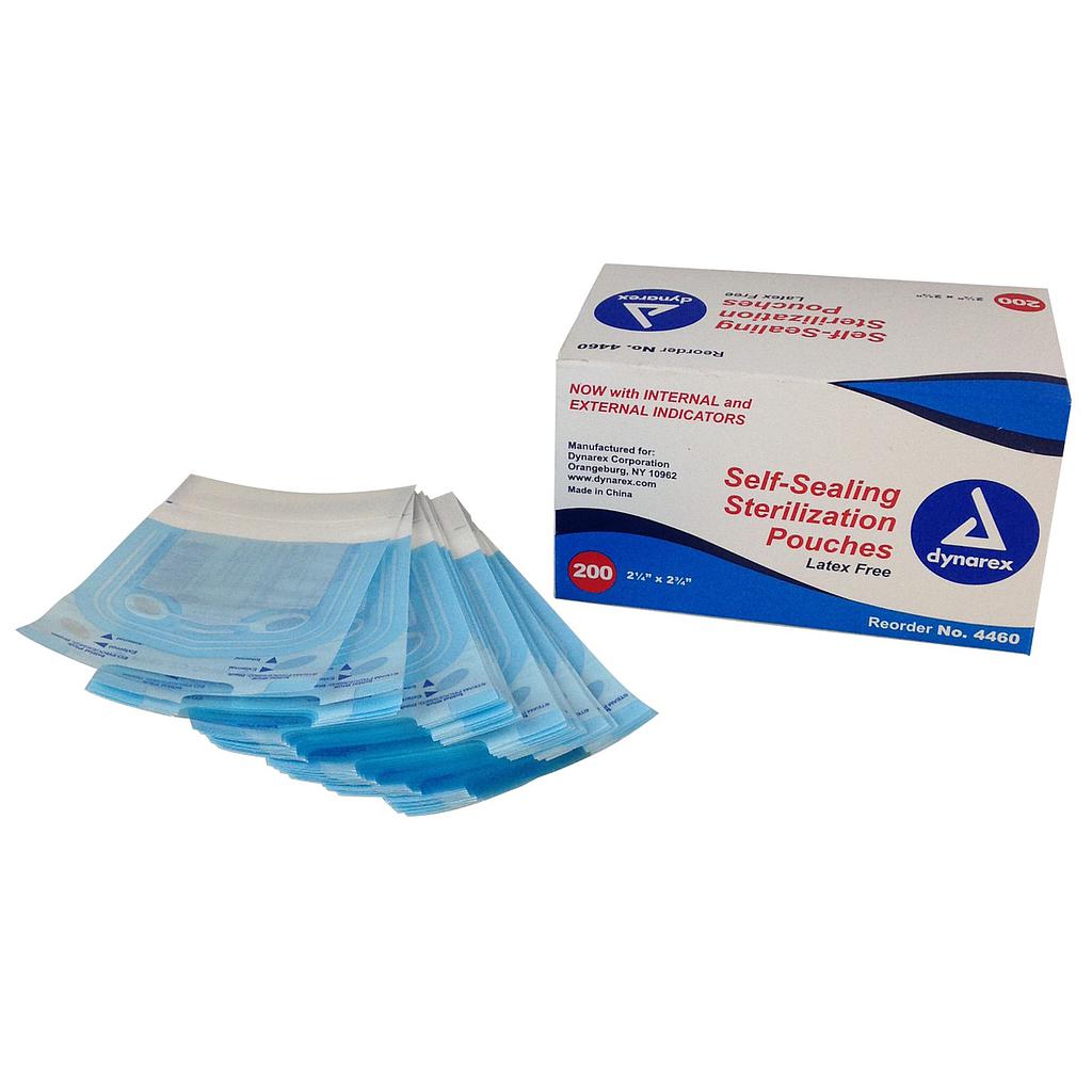[116-099] Self-sealing strerilization pouches [2.25" x 2.75"]