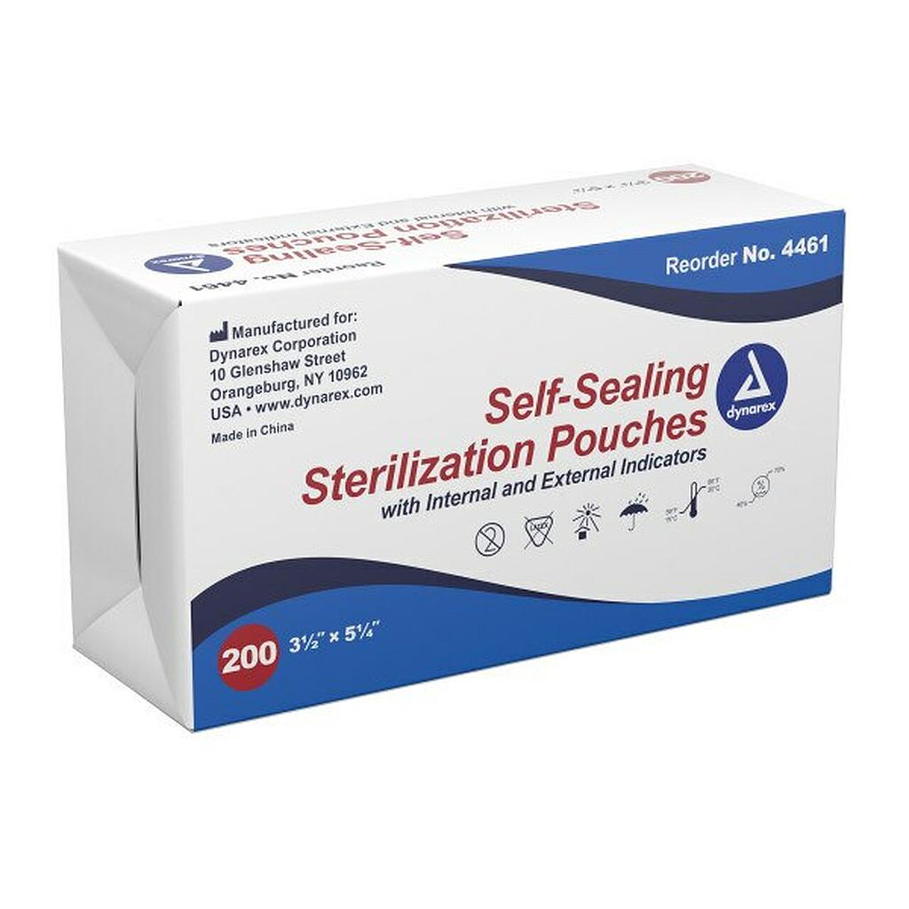 Self-sealing strerilization pouches [3.50" x 5.25"]