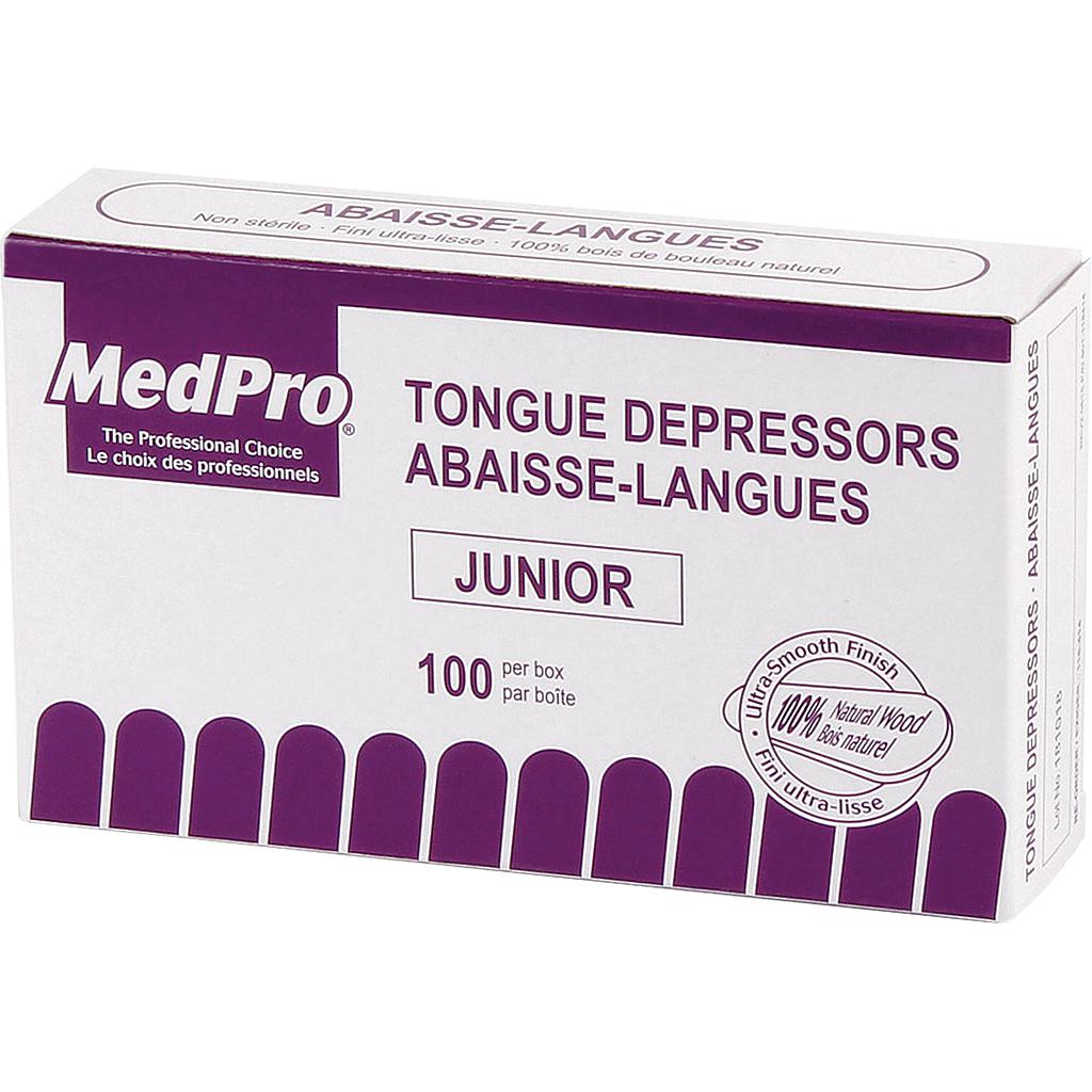 Non-sterile tongue depressors