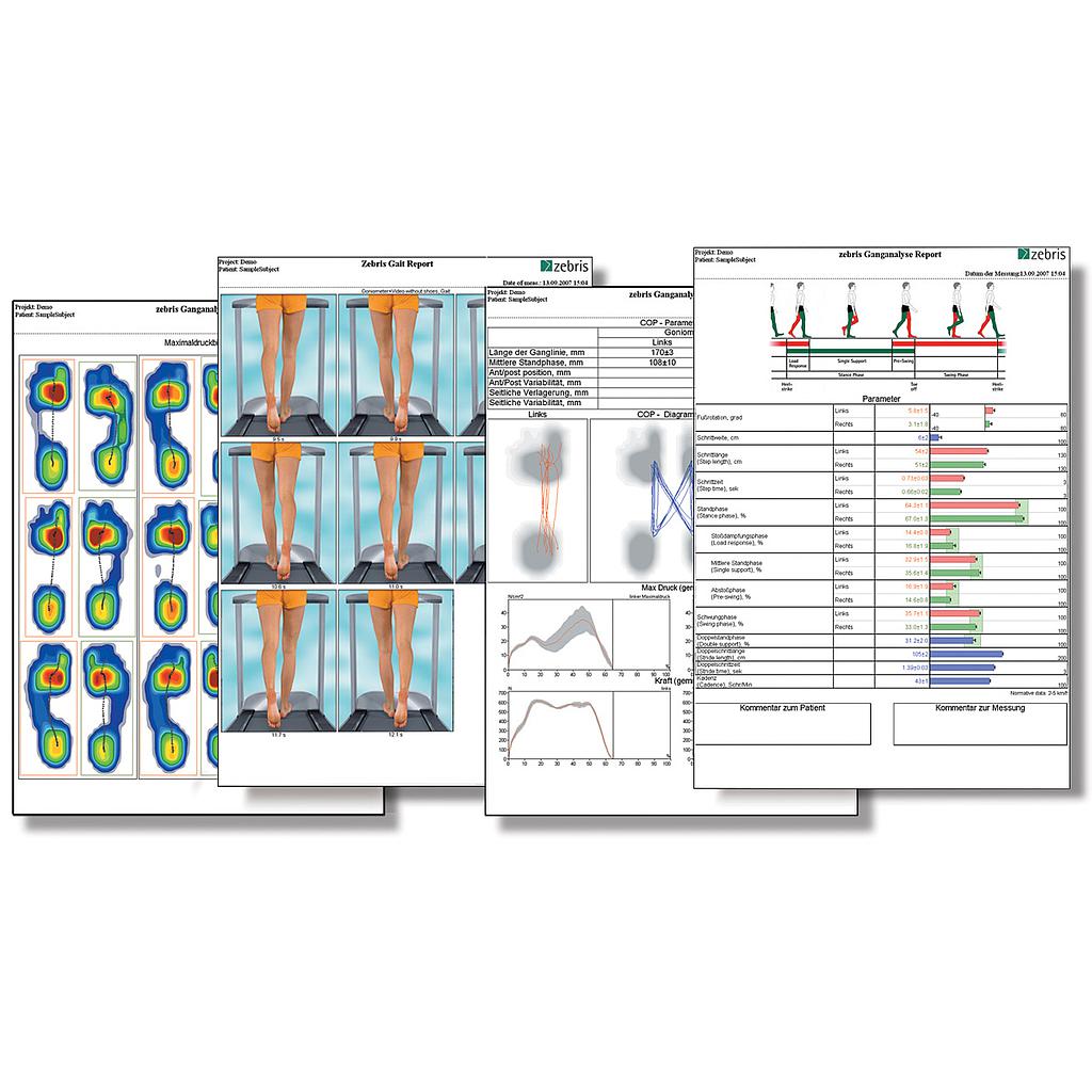 Module Stance Analysis software for fixed plate