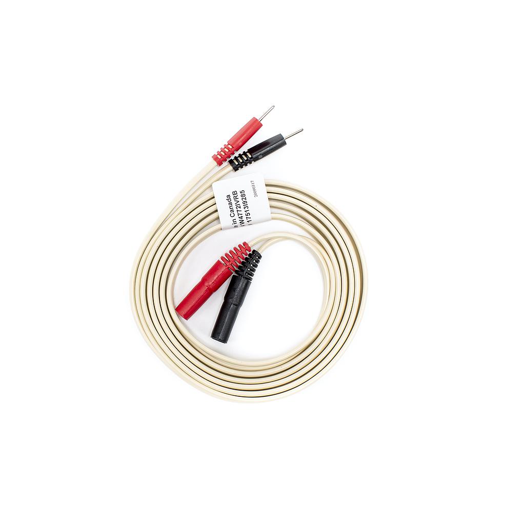 Cable with Banana to Pin connector for Richmar and Amrex - Reg.: 35,00$
