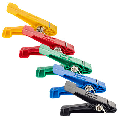 Graded pinch pins, assorted color