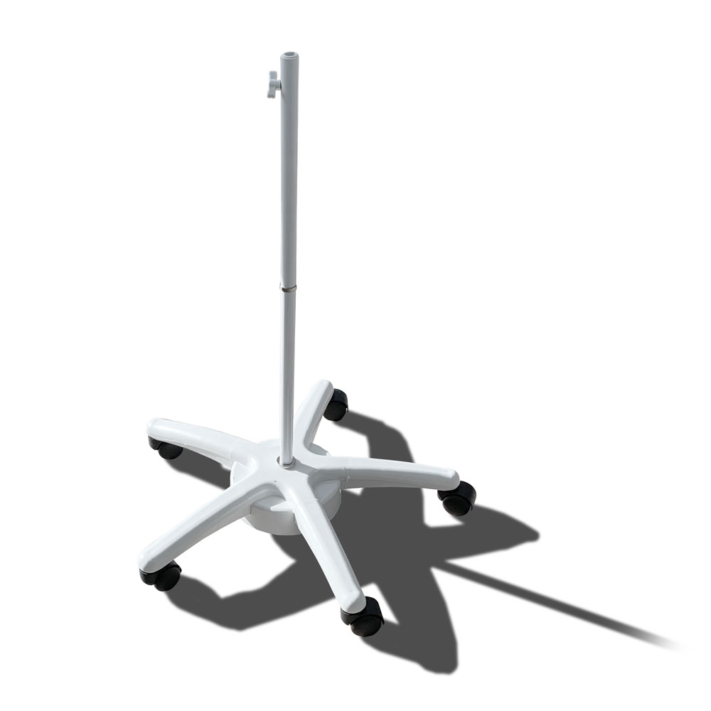 Base with wheels for L524 magnifying glass