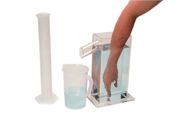 Bassin de volume pour la main (volumètre)