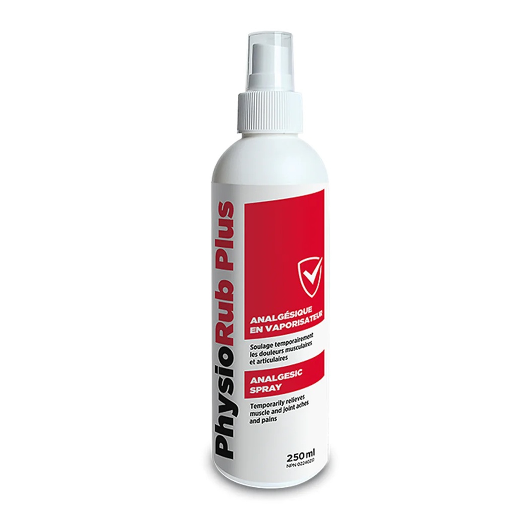 Analgésique en vaporisateur PhysioRub Plus - 250 ml
