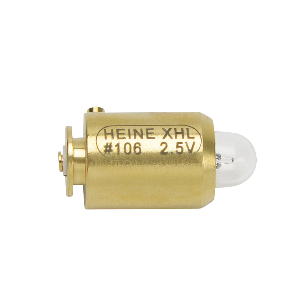XHL xenon halogen spare bulb 2.5 V #106