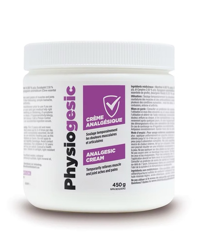 [122-950] Physiogesic analgesic massage cream