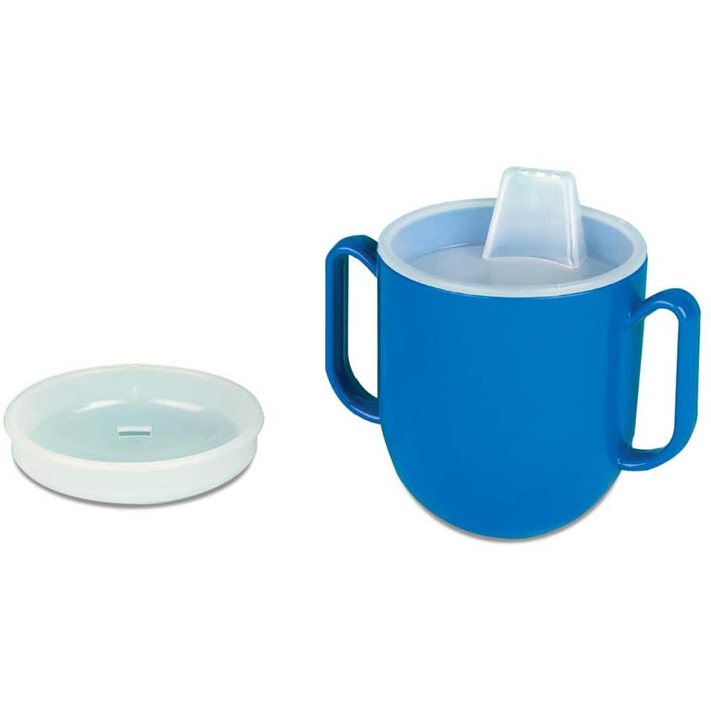 Gobelet avec base pesante et couvercle de plastique - Rég.: 26,35$