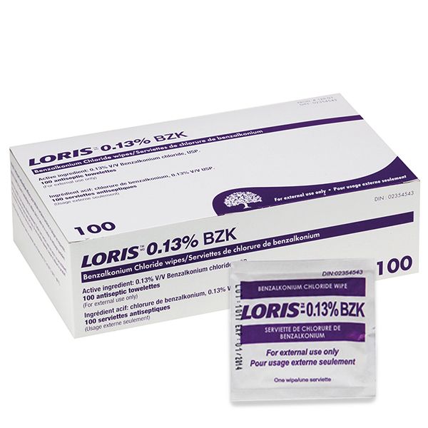 [100-971-UN] Tampons de Benzalkonium