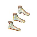 Anatomical set of three (3) miniature feet - Reg.: 171,00$