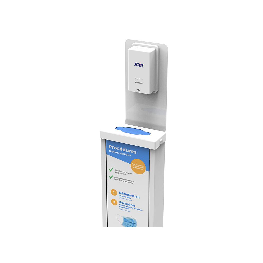 [119-671] Mechanical mask dispenser WITHOUT Gel dispenser 