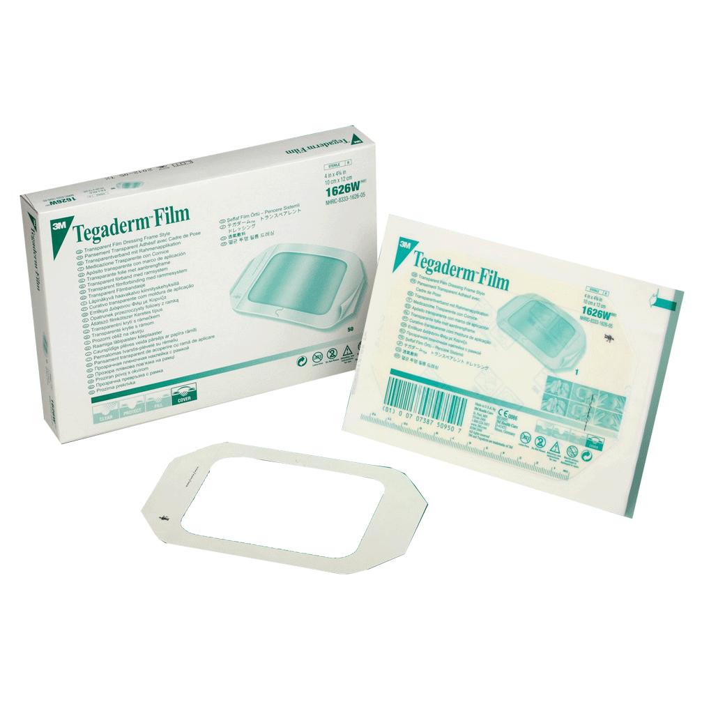 [119-691] Pansement transparent Tegaderm  10 cm (4,00") x 12 cm (4,75")