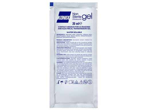 [122-554] Gel in 20 ml sachets for single use