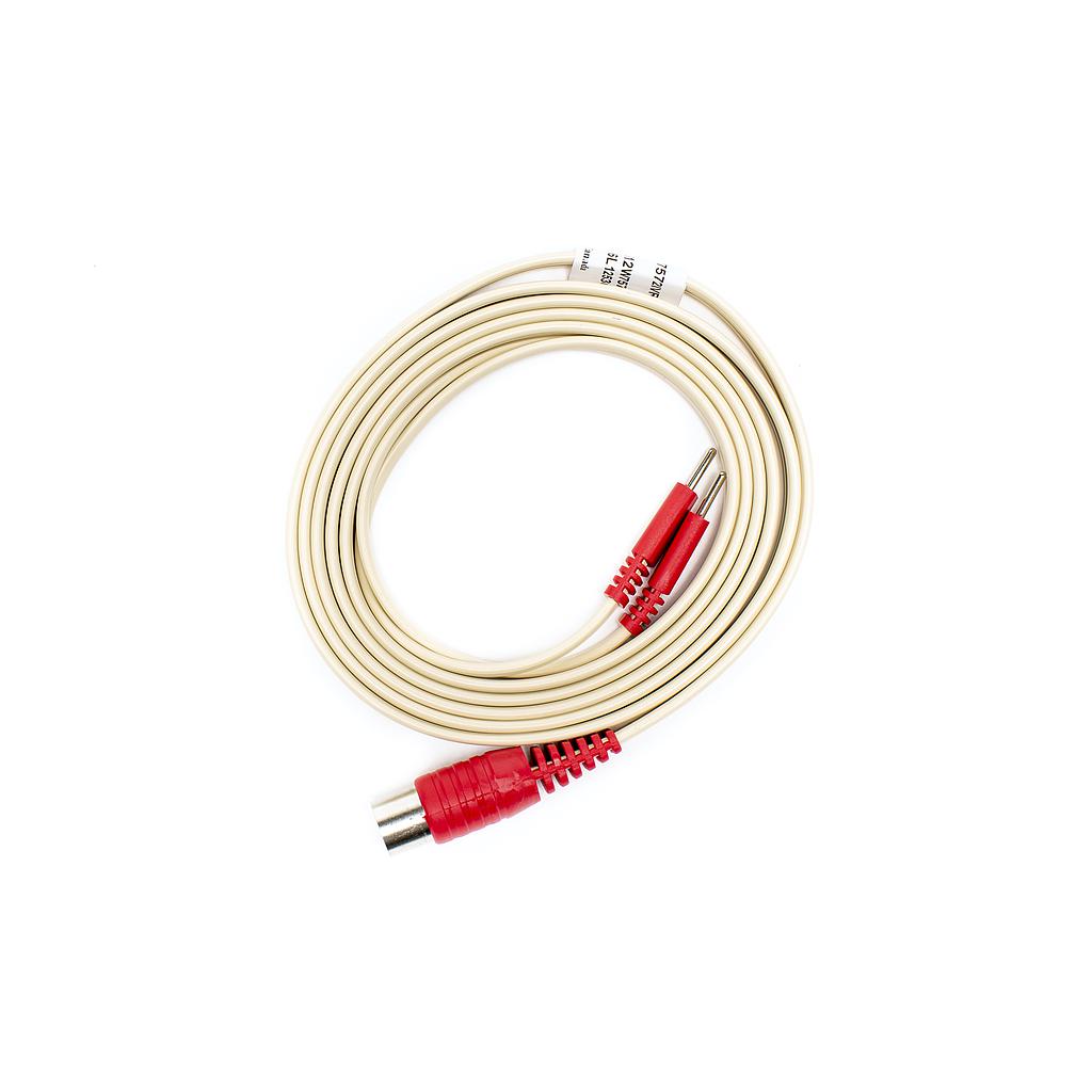 3-DIN cable with 2 mm (0.8 ") Pin connector for Mettler